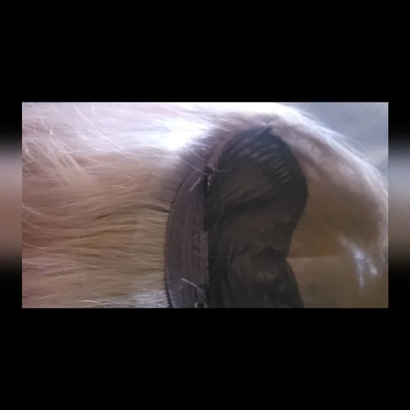 Blonde HUMAN Hair Wig by Uniwigs - Picture 14 of 16